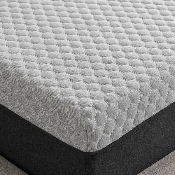 Sleep Science Hudson 10” Mattress with Upholstered Bed Frame - My Store