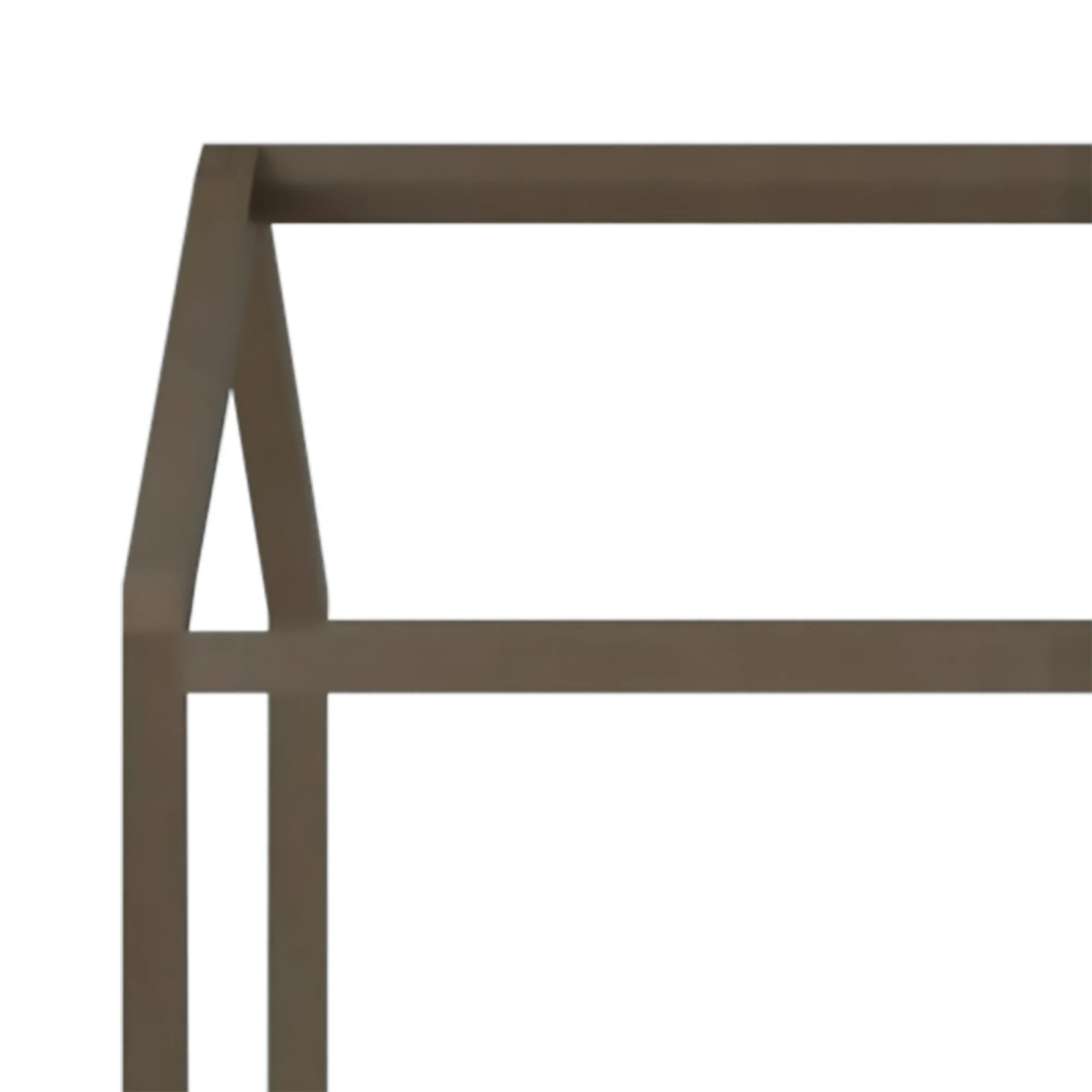 Castle Place Contemporary Wooden Canopy House Kid Twin Bed, Grey - My Store