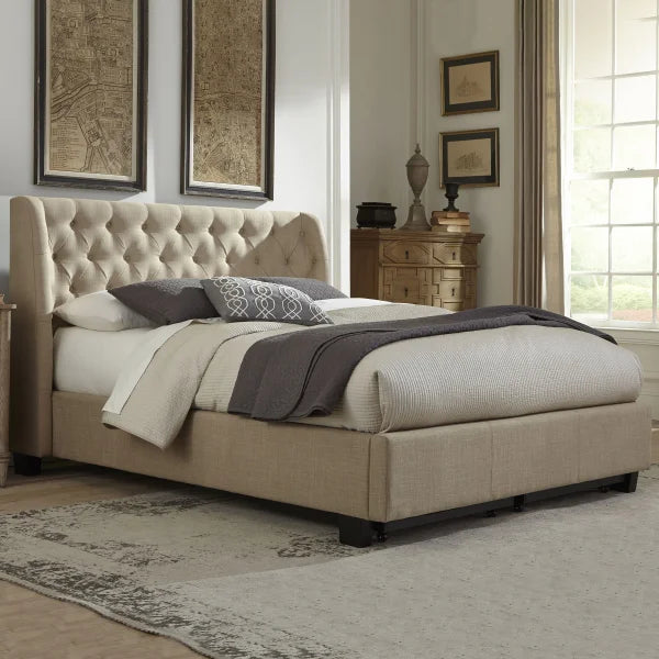 Maydean Upholstered Bed - My Store