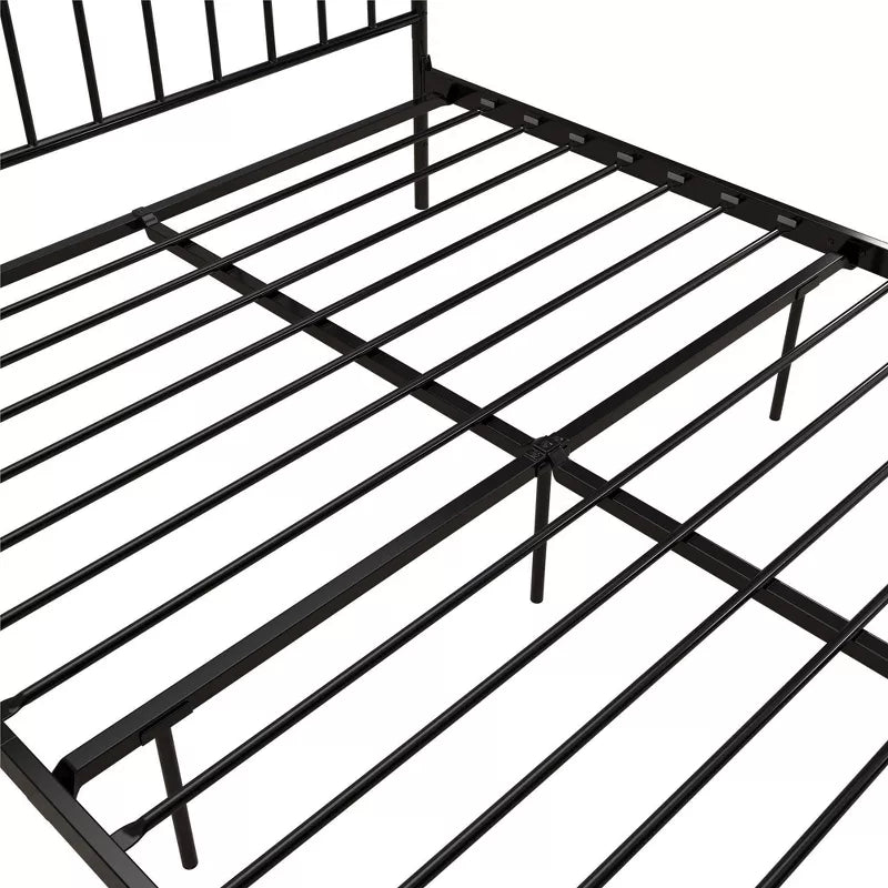Remi Metal Platform Bed Frame Black - Room & Joy - My Store