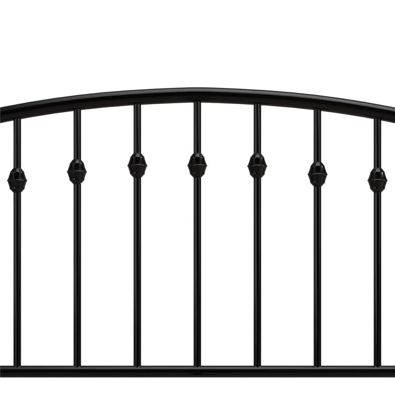 Remi Metal Platform Bed Frame Black - Room & Joy - My Store