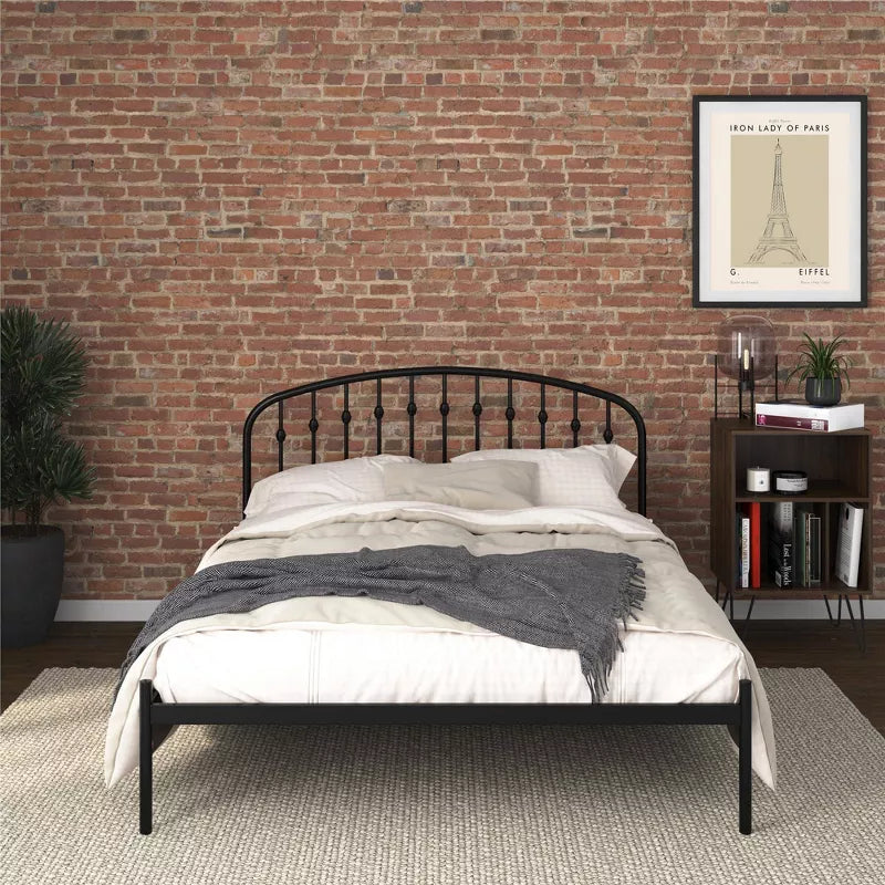 Remi Metal Platform Bed Frame Black - Room & Joy - My Store