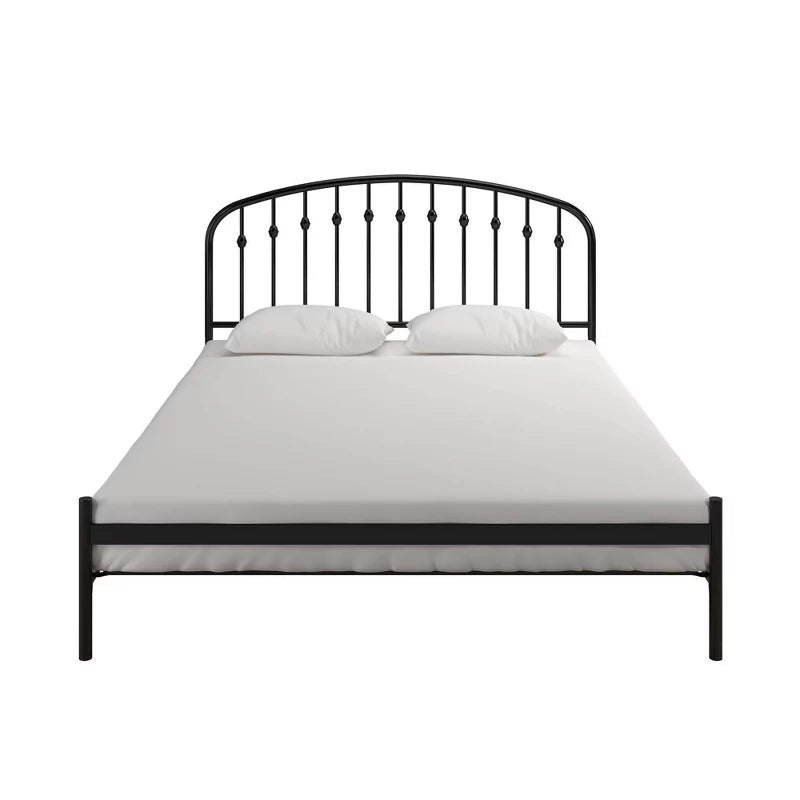 Remi Metal Platform Bed Frame Black - Room & Joy - My Store
