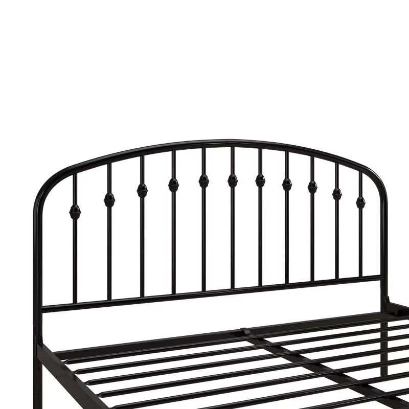 Remi Metal Platform Bed Frame Black - Room & Joy - My Store