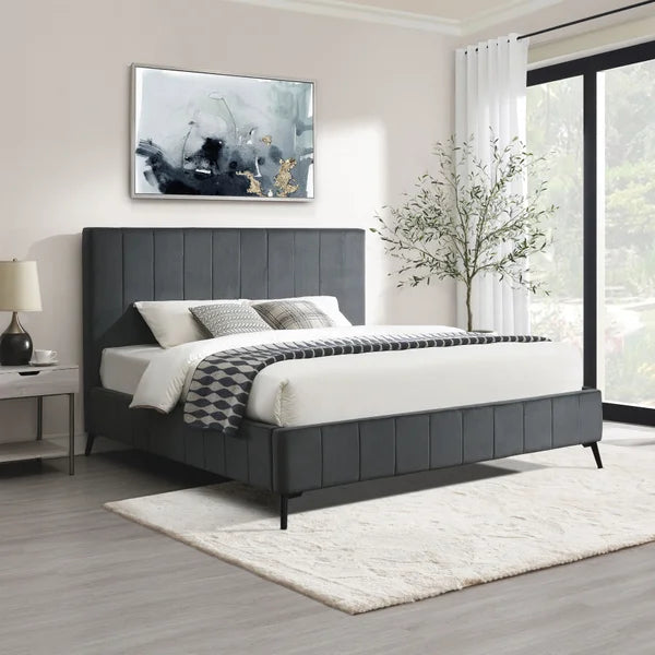 Rian Upholstered Bed - My Store