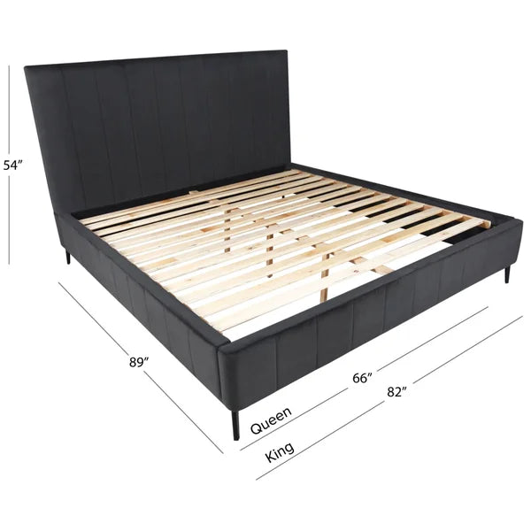 Rian Upholstered Bed - My Store
