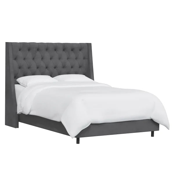 Thorton Tufted Wingback Bed - My Store